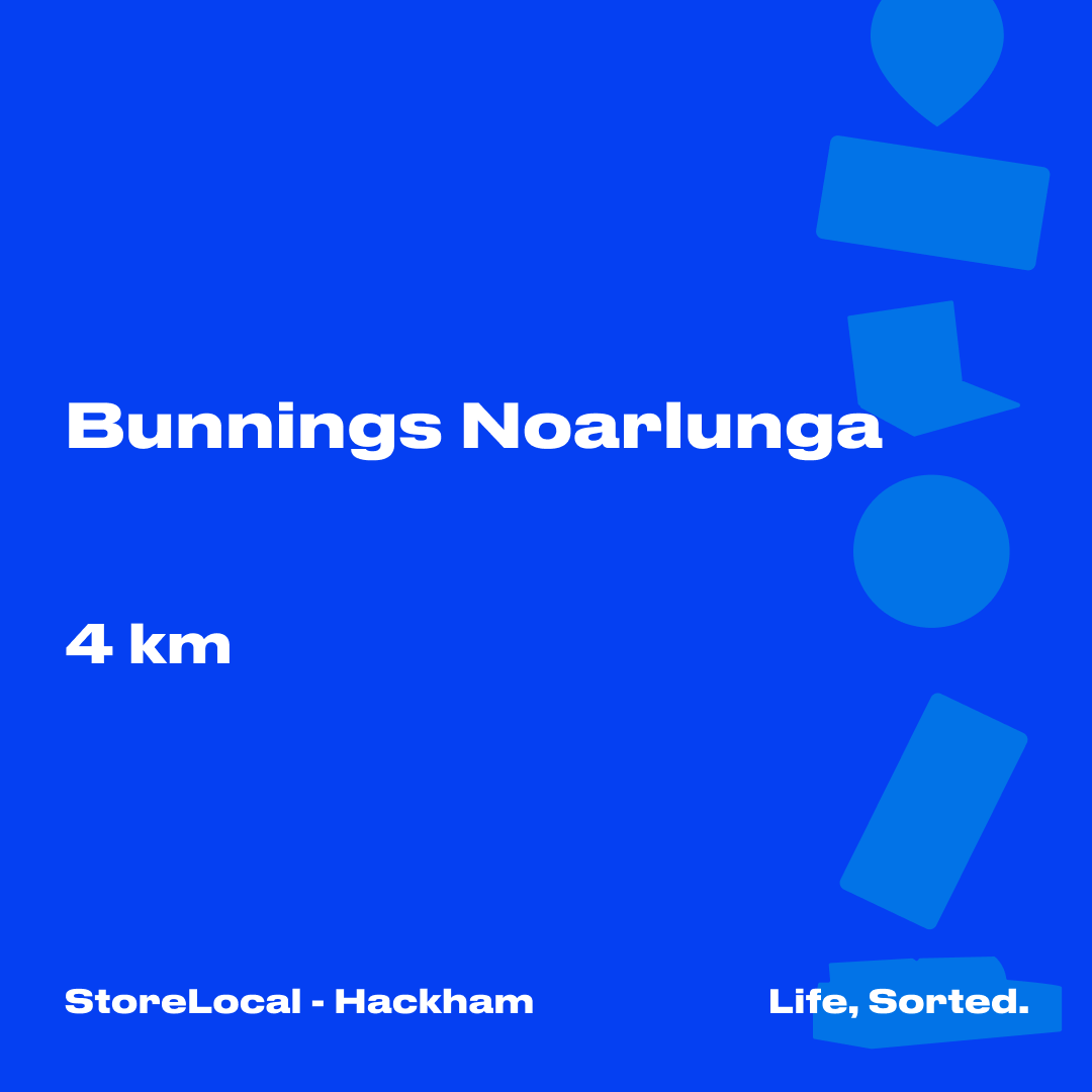 StoreLocal Hackham to Bunnings Noarlunga